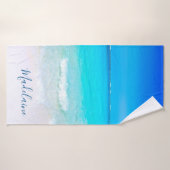 Ocean Sea Blue Beach Personal Badehandtuch (Badehandtuch)