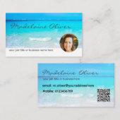 Ocean Sea Foto Reisen Berufliche Visitenkarte (Vorne/Hinten)