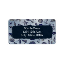 Ocean Sea Life Nautical Seashells Beach Wedding