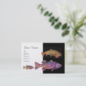 OCEAN - SEA LIFE SCENE Pearl Visitenkarte (Stehend Vorderseite)