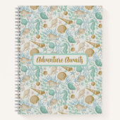 Ocean Sea Life Vacacation Planner Notizblock (Vorderseite)