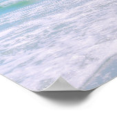 Ocean Sea Sky Nature Pastel Poster (Ecke)