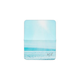 Ocean Sea Travel Blue Silver Modern Beach Scene