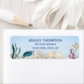 Ocean Sea Turtle Blue Boys Starfish Adresse (Insitu)