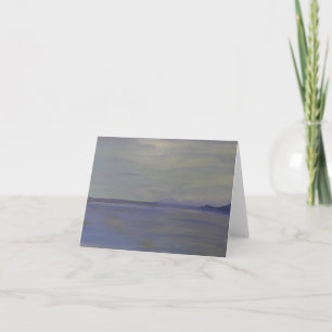 Ocean Seascape Card