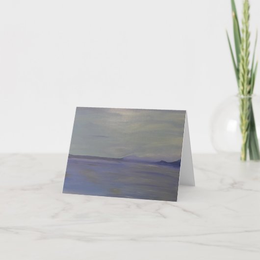 Ocean Seascape Card (Vorderseite)