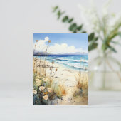 Ocean Seascape Postkarte (Stehend Vorderseite)