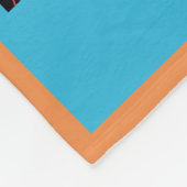 Ocean Seashell Starfish & Seepferd Beach Pattern Fleecedecke (Ecke)