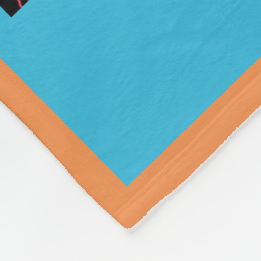 Ocean Seashell Starfish & Seepferd Beach Pattern Fleecedecke (Ecke)