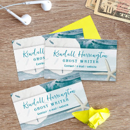 Ocean Seashells Custom Business Cards Visitenkarte