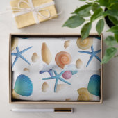 Ocean Seashells Dekoupage LG Elements Seidenpapier (Geschenk)