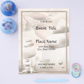 Ocean Seashells Event Flyer (Einzeln)
