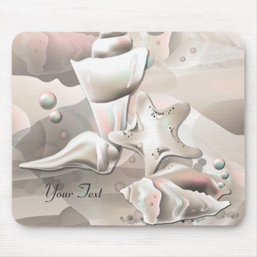 Ocean Seashells Mousepad (Vorne)
