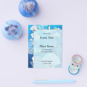 Ocean Seashells Small Event Flyer (Einzeln)