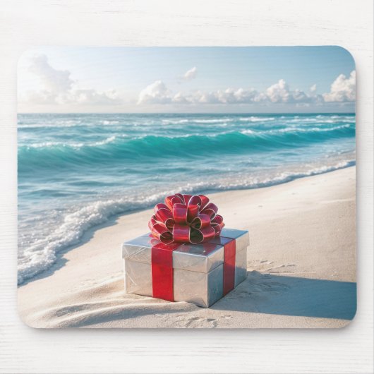 Ocean Seashore Weihnachtsgeschenk Mousepad (Vorne)