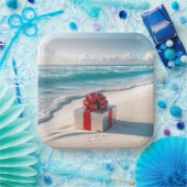 Ocean Seashore Weihnachtsgeschenk Pappteller (Party)