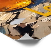 Ocean Serenade: Bär's Rocky Ballad Poster (Ecke)