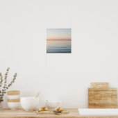 Ocean Serenity at Sunset Poster (Küche)