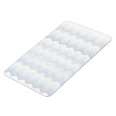 Ocean Shades Wasserfarbe Zickzack Magnet (Linke Seite)