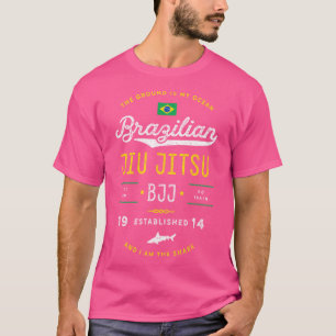 Ocean Shark Jiu Jitsu Shirt für Bjj Jujitsu Gesche