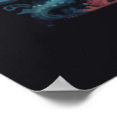 Ocean Ship Life Poster (Ecke)