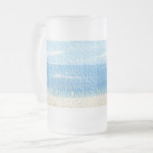Ocean Shore Mattglas Bierglas (Vorderseite Links)