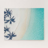 Ocean Shore Palm Tree Puzzle (Horizontal)