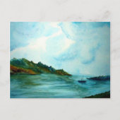 Ocean Shore Postkarte (Vorderseite)