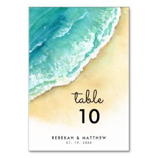 Ocean Shore | Strand | Tischnummer