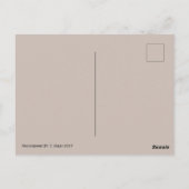 Ocean Shows, Washington Postcard Postkarte (Rückseite)