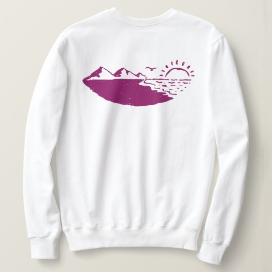 Ocean Side Sinti und Roma Nurse Sweatshirt (Design Rückseite)