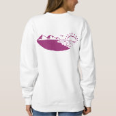 Ocean Side Sinti und Roma Nurse Sweatshirt (Rückseite)