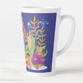 Ocean Siren: Langes rotes Haar Milchtasse (Rechts)