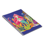 Ocean Siren: Langes rotes Haar Notizblock (Rechte Seite)