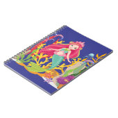 Ocean Siren: Langes rotes Haar Notizblock (Linke Seite)