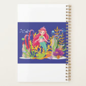 Ocean Siren: Langes rotes Haar Planer (Rückseite)