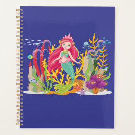 Ocean Siren: Langes rotes Haar Planer