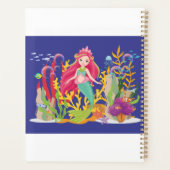 Ocean Siren: Langes rotes Haar Planer (Rückseite)