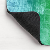 Ocean Sky Blue Green Abstrakt Mousepad (Ecke)