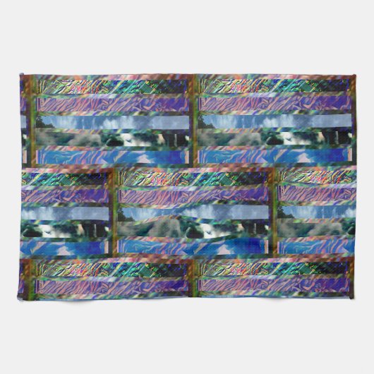 #OCEAN&SKY #THESURFINGMERMAID @ MAGHIE.ORG GESCHIRRTUCH (Horizontal)