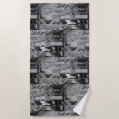 #OCEAN&SKY #THESURFINGMERMAID @ MAGHIE.ORG STRANDTUCH (Vorderseite)