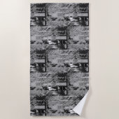 #OCEAN&SKY #THESURFINGMERMAID @ MAGHIE.ORG STRANDTUCH (Vorderseite)