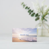 Ocean Sky Visitenkarte (Stehend Vorderseite)