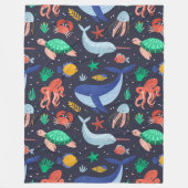 Ocean Sleep 60x80 Fleece Blanket (Vorderseite)