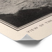 Ocean South from Cliff House Rocks Poster (Ecke)