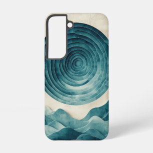 Ocean Spiral Vortex Phone Case Samsung Galaxy Hülle