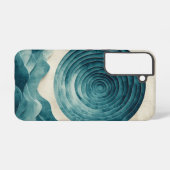Ocean Spiral Vortex Phone Case Samsung Galaxy Hülle (Rückseite (Horizontal))