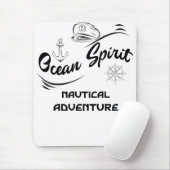 Ocean Spirit Nautic Adventure Mouse Pad Mousepad (Mit Mouse)