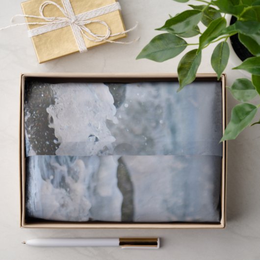 Ocean Splash 20x30 Decoupage Seidenpapier (Geschenk)