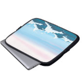 Ocean Spray Laptopschutzhülle (Vorne Knopf)